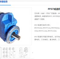 FF57-Y4kw-4P-10.64-M1减速电机型号解析