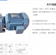 R37Ws-AM80-22.27-M1减速电机型号解析