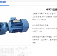 KF57EDRN90L4/2P/B/KCC/AL减速电机型号解析